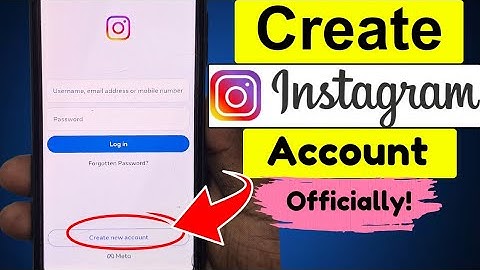 How to Create Instagram Account Officially 2025
