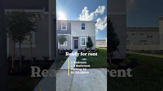 Available now. Brand new townhome for rent 📍2957 skyline loop Kissimmee, FL 34758