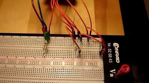 Raspberry Pi: 3 bits binary counter
