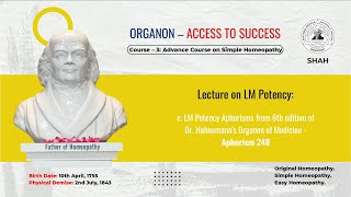 Advance Access: Dr. Hahnemann's Digital Organon of Medicine (6th Edition) - Aphorism No. 248