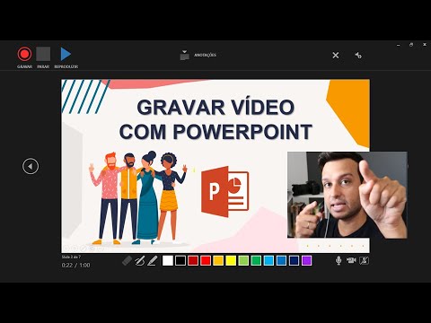 Vídeo: Como Gravar Uma Apresentação De Slides Com Música