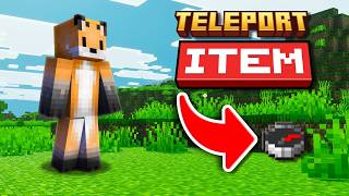 How to Make A WORKING Teleport Item In Minecraft Bedrock!(Update in Pinned Comment)