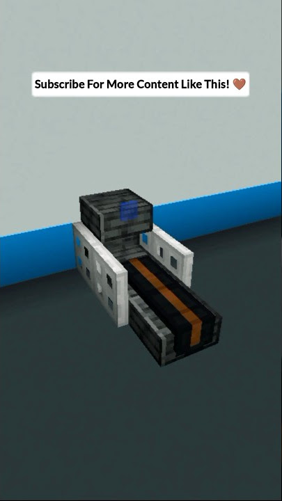 ⚡Gym Build Hack- Realistic Treadmill in Minecraft! #shorts #minecraft