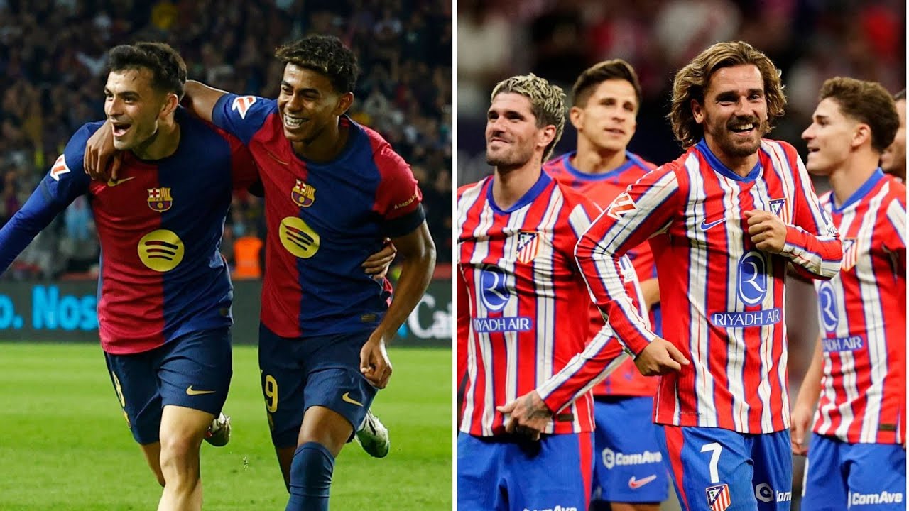 FC BARCELONA VS ATLETICO DE MADRID | LA LIGA - EN VIVO EA FC 25 - YouTube