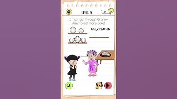 Brain test 4 🧠 ll Game 🎯 ll Level 16 #game #braintest #braintest4game #youtubeshorts