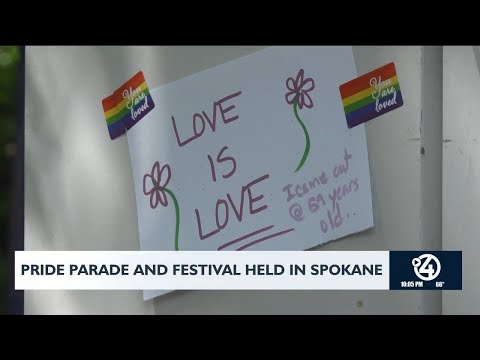 Pride parade and festival held in Spokane