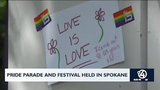 Pride parade and festival held in Spokane