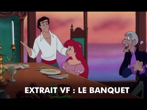 la-petite-sirène-|-extrait-:-le-banquet-|-disney-be