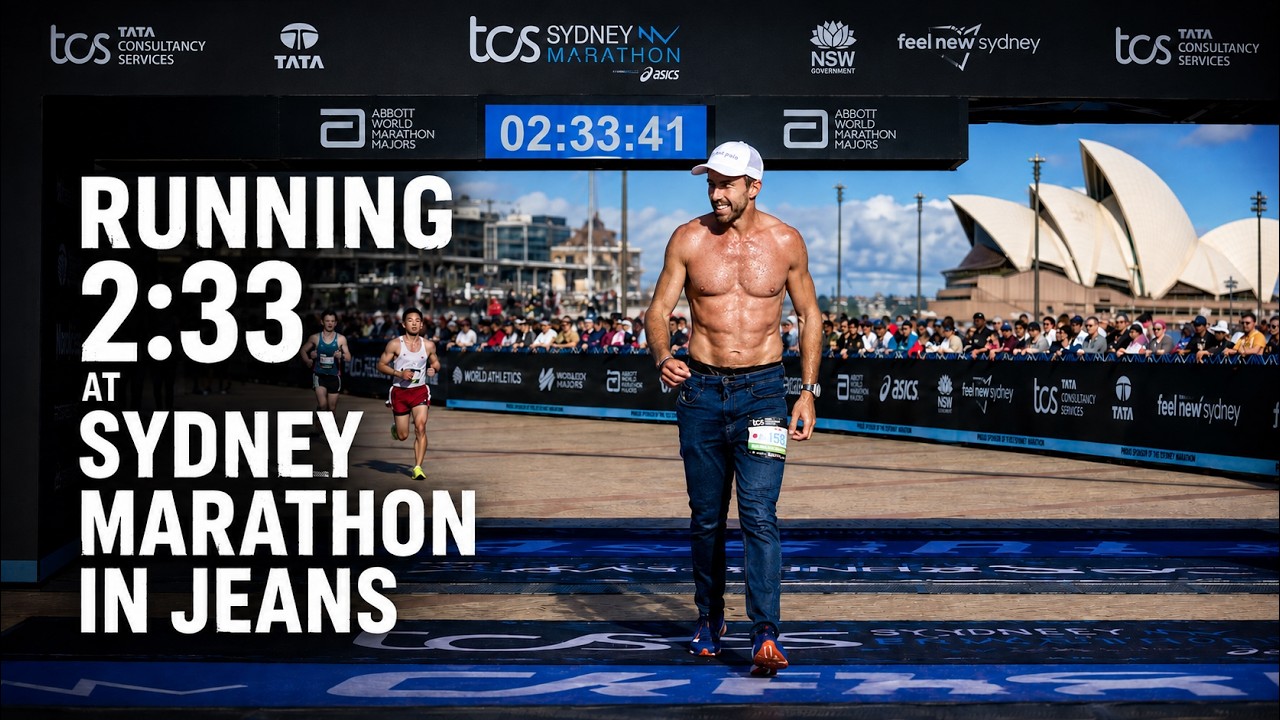 Sydney Marathon: I Ran 2:33 in Jeans + How I Lost 14kg Fast