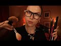 ASMR Celebrity Backstage Roleplay Haircut Makeup Jewelry 