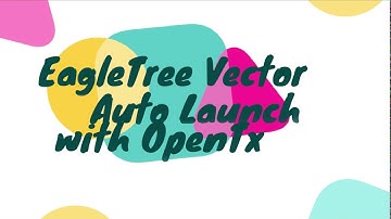 EagleTree Vector iNav like Auto Launch