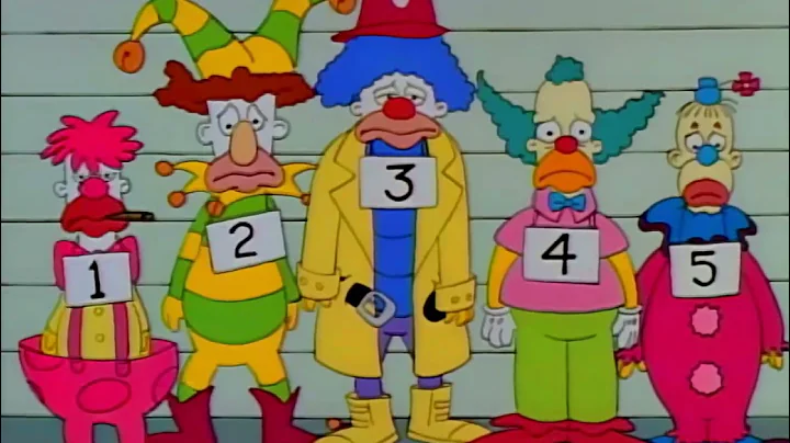 Krusty Go's To Jail // Sideshow Bob Origin Story.   Simpsons S1E12 ReCut