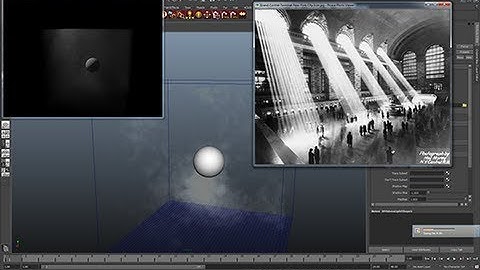 38 Volumetric lights in Renderman Studio 4.0
