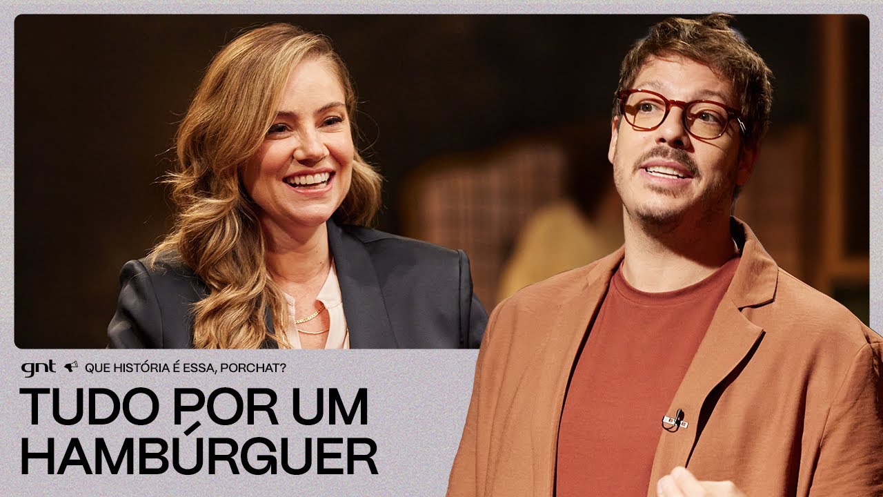 Juliana Baroni FUGIU por causa de um hambúrguer! 😂 | Que História É Essa, Porchat? | GNT