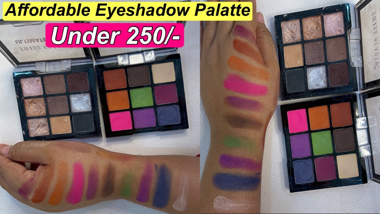 Affordable Eyeshadow Palette For Beginners Under 250/ Only