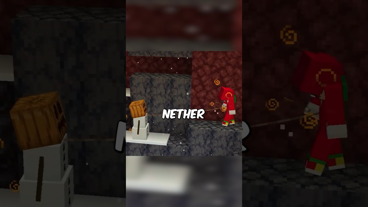 Can ice Golem survive in nether #minecraft