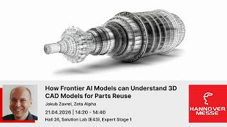How can frontier AI models understand 3D CAD models?