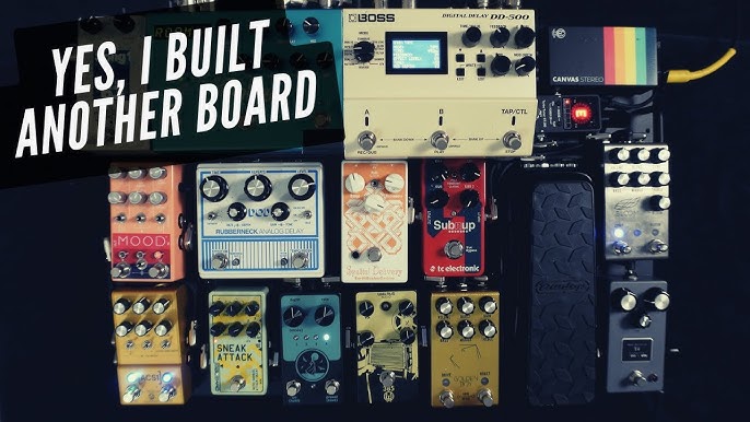 How I Made This Custom Guitar Pedal Board - FeltMagnet