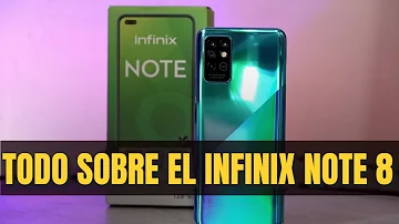 ¿Qué gama es Infinix Note 8i?