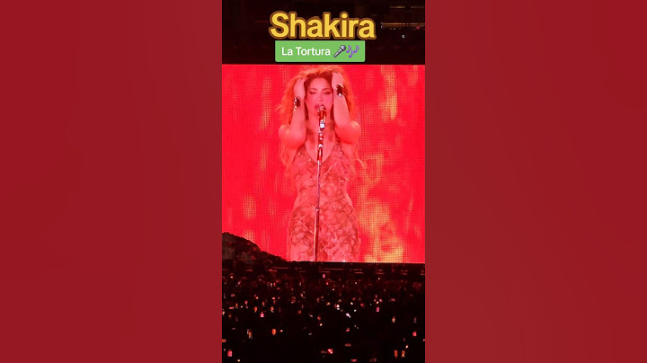 Shakira Concierto. La Tortura 🎶🎤 #tour2025 #vlog #lasmujeresyanolloran