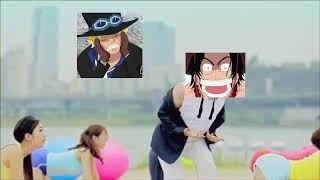 Ace & Sabo Gangnam Style Psy One Piece Ai Cover