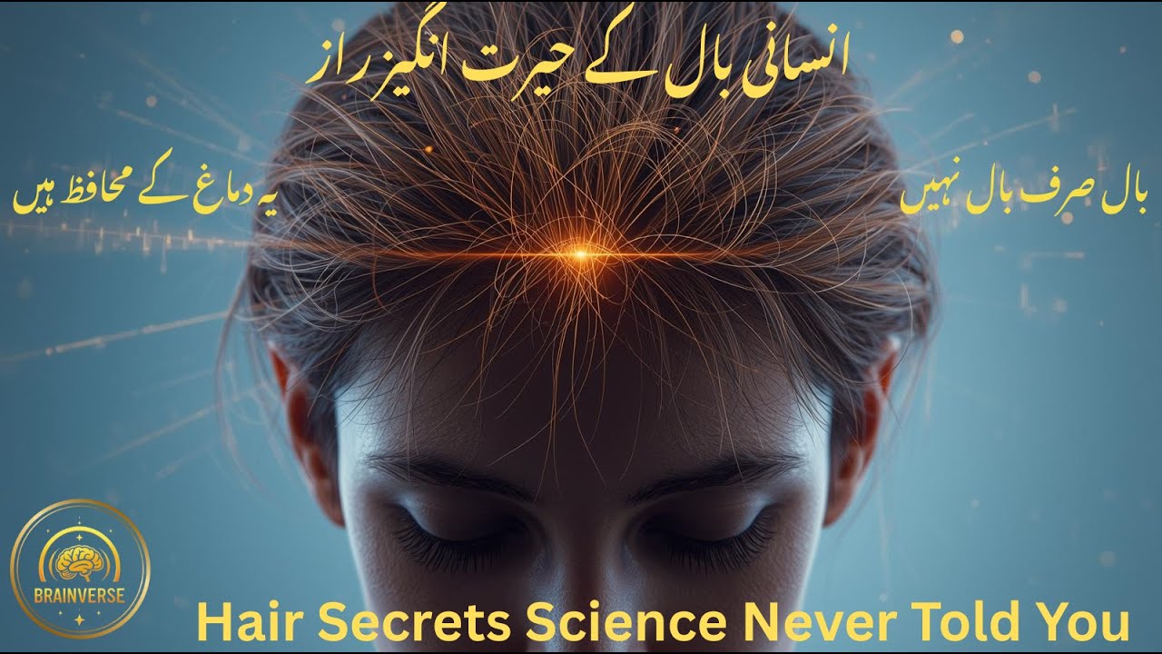 BrainVerse | انسانی بال کے حیرت انگیز راز | Hair Secrets Science Never Told You