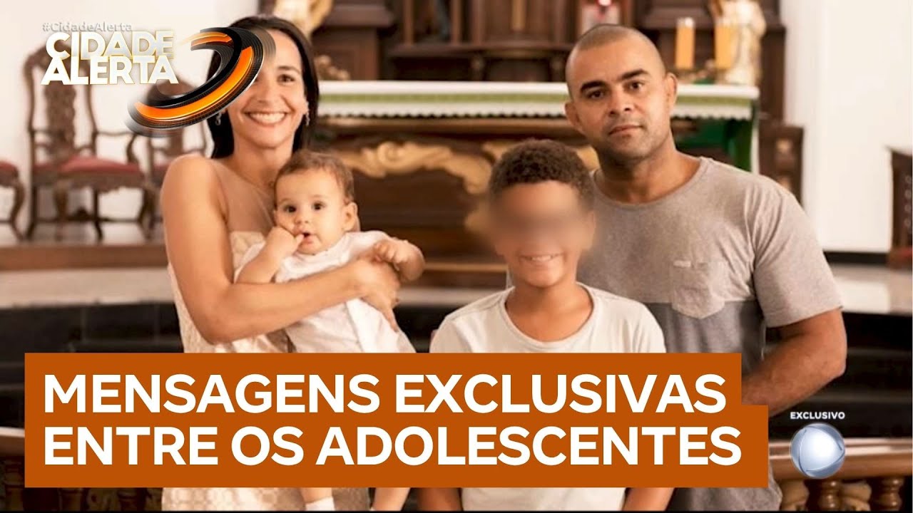 Exclusivo: Cidade Alerta revela mensagens entre garoto que matou a família e sua namorada