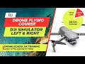 DJI Flight Simulator | Flight  Training | Flying turns, curves flowing into circles