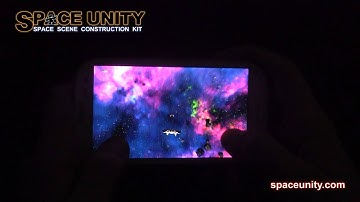 SPACE UNITY - Space Scene Construction Kit - Test on Samsung Galaxy S3
