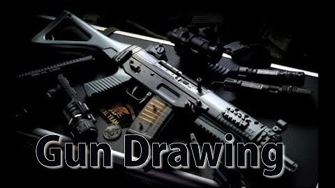 Maya hard surface GUN MODELING tutorial part 3   professional detail