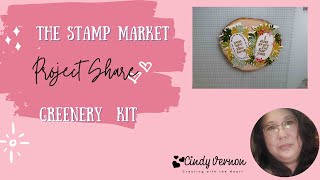 The Stamp Market Cutest Card Kit Ever ~Greenery Cards~
