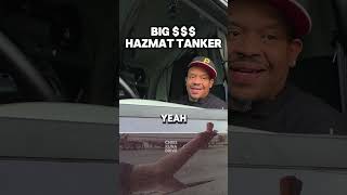 Hazmat tanker means big bucks! #trucking #owneroperator #money