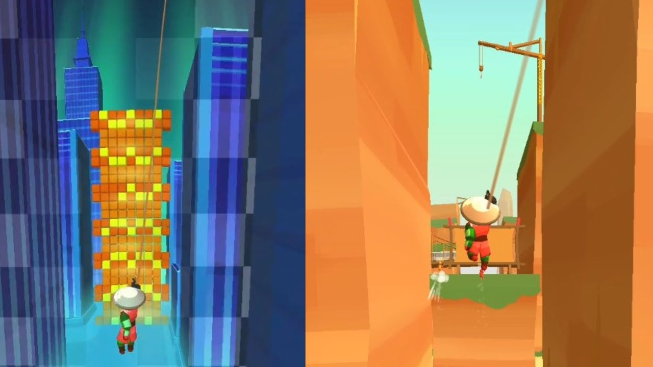 Swing Loops Grapple Hook Race Gameplay Part1 YouTube
