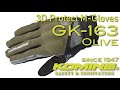 KOMINE コミネ GK-163 3D Protect M-Gloves,Olive / GK-163 3Dプロテクトメッシュグローブ,オリーブ