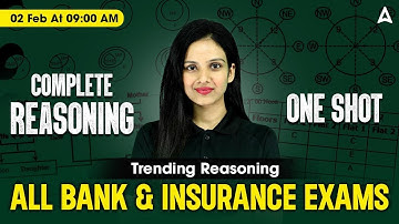 All Bank & Insurance Exams | Complete Reasoning in One Shot | Reasoning By Sona Sharma