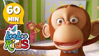 five little monkeys wonderful educational songs for children looloo kids