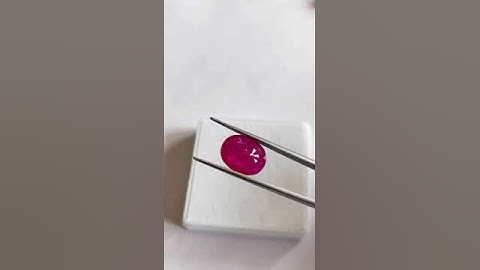 Natural non heated non treated mozambique ruby  7.13cts