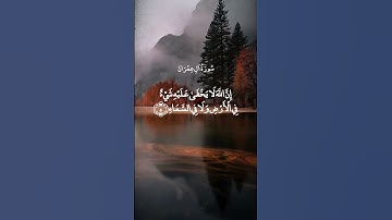 إِنَّ اللَّهَ لَا يَخْفَىٰ عَلَيْهِ شَيْءٌ || سورة آل عمران || عبد الباسط عبد الصمد