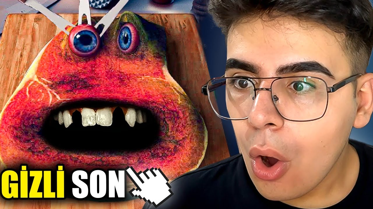 Çocuklara Uygun Olmayan ET OYUNU GİZLİ SONU AÇTIM.. (Charlie The Steak)