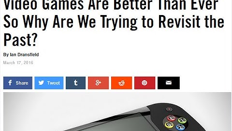 Why Play Retro Video Games When New Ones Are Better?! - #CUPodcast