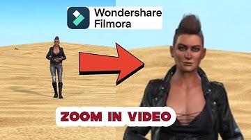 Filmora Tutorial How to Zoom in Video