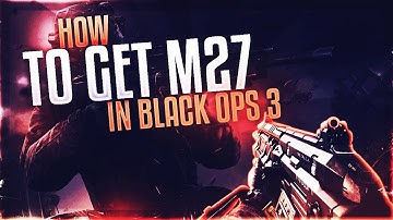 How to Get m27 SECRET GUN!!!! in Black ops 3 Online German/English