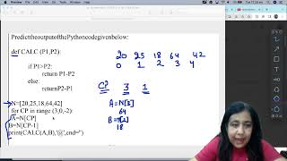 Python Output Questions #3 | Computer Science Class 12 CBSE | How to Solve Output Questions Python