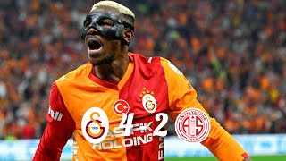 Galatasaray Vs Antalyaspor (4 - 2) Hl 2026 Victorosimhen⚽⚽🔥
