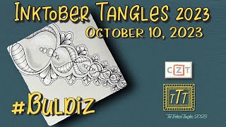 Unlocking the Hidden Beauty of #Buldiz | Inktober Tangles Zentangle® Pattern