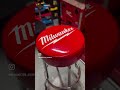 @MilwaukeeTool stool ties together my workbench, tools &amp; garage perfectly #milwaukeetools #garage