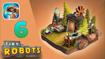 Tiny Robots Recharged gameplay walkthrough Level #6 | IronianX-Latest Games |