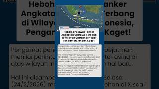 Penjelasan Pengamat Soal 3 Pesawat Tanker Angkatan Udara As Terbang Di Wilayah Indonesia