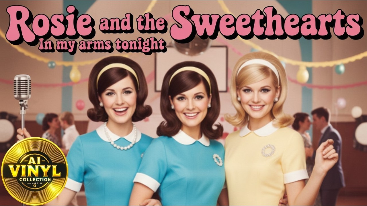 "In Your Arms Tonight" - Rosie and The Sweethearts | Catchy 50s 60s Retro Girl Group Doo-Wop Revival