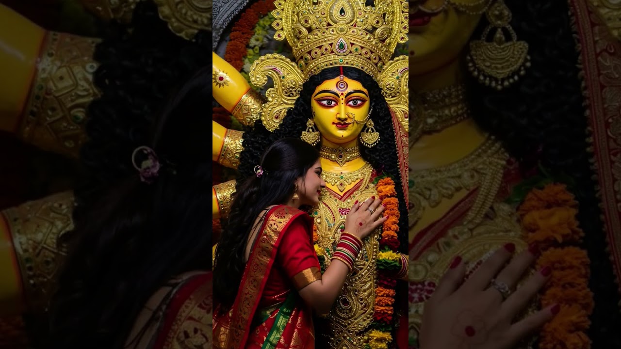 Subha Navami | Dhaker tale komor dole | Durga Maa | 